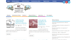 Desktop Screenshot of kennelclubargentino.org.ar
